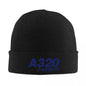 Airbus A320 Logo Warm Knitted Cap Winter Knit Bonnet Hat Skullies Beanies Hip Hop Caps for Unisex
