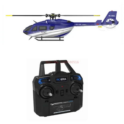 New C187 Remote Control Airplane Kubingke Ec135 Model Remote Control Helicopter Single Paddle No Ailerons Airplane Model Toy