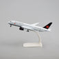 20cm Plane Model Toy Alloy Metal Air Canada Airlines B787 Diecast Airplanes Building Kit With Wheels For Collection Plan