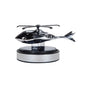 Helicopter Shaped Car Fragrance Diffuser Solar Rotating Feature Delicate Touch for Trendy Vehicle Interiors