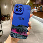 Mountain Peak Aircraft Phone Case for iPhone 17 16 14 15 11 12 13 Pro Max Air 16E 7 8 Plus SE2 XR X XSMAX Shockproof Matte Cover
