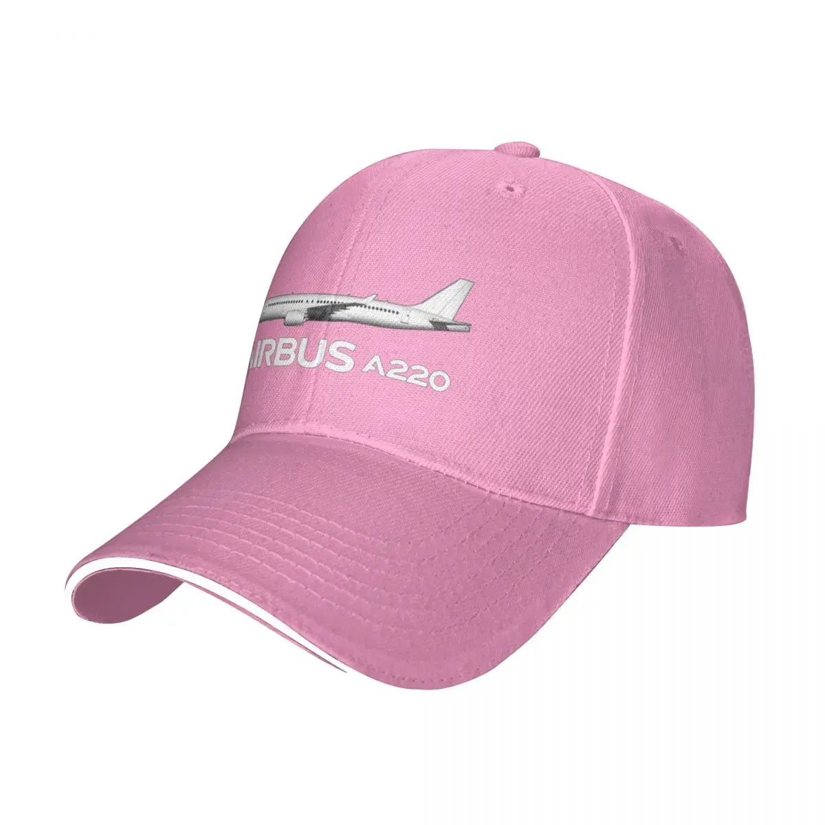 Airbus A220 Baseball Cap Spring Airliner Print Hip Hop Hip Hop Hats High Quality Couple Vintage Design Baseball Caps
