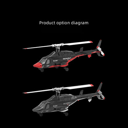 A61 Small Bell Fixed Height Four Channel RC Helicopter Durable Simulation Airplane Toy Remote Control Aircraft