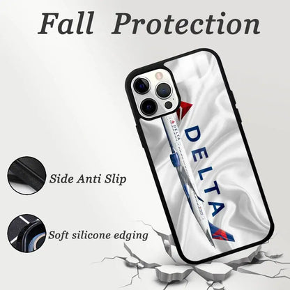 Fashion Pattern A-Airbus Logo Phone Case MagSafe Magnetic For IPhone 16 15 14 13 12 11 Pro Plus Max Mini Wireless Charger Funda