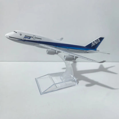 JASON TUTU 15CM ANA sea turtle painting Airbus A380 Airplane Model Aircraft Model Diecast Metal Planes Model All Nippon Airways