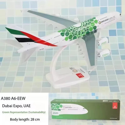 Model Singapore A380/Emirates Wildlife/British /France /Lufthansa Air Airline Aircraft Collection