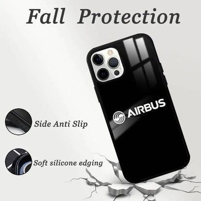 Fashion Pattern A-Airbus Logo Phone Case MagSafe Magnetic For IPhone 16 15 14 13 12 11 Pro Plus Max Mini Wireless Charger Funda