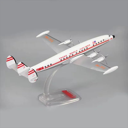 1: 125 Scale L-1049 American Taw Plastic Asb Static Aircraft Model Assembly Toy Aircraft Product Display Decorative Building