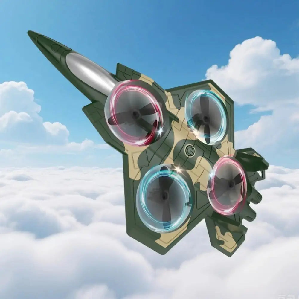 EPP Foam Remote Control Foam Fighter RC Drones Rechargeable Glider Flying Helicopter Toy Portable with Light RC Hobby Jet Plane