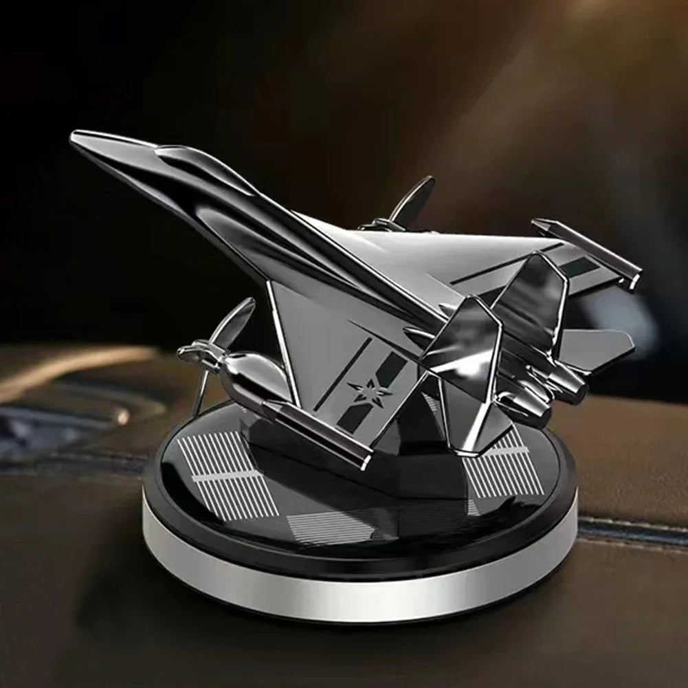 Solar car air freshener, aircraft rotating aromatherapy perfume, car long-lasting fragrance, car interior decoration