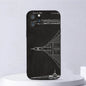 Aircraft Helicopter Airplane Phone Case For iPhone 15,14,13,12,11,Plus,Pro Max,XS,X,XR,SE,Mini,8,7 Soft Silicone Black Cover