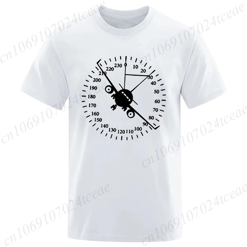 Pilot Airman Tshirt T Shirts Men Summer Fashion Harajuku Short Sleeve O Neck Streetwear Airplane Pilot Aviator Flight T-shirts