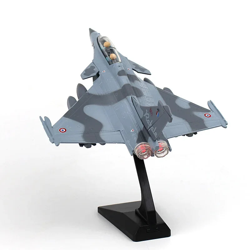 J15 F16 F22  Aircraft Serie Rafale fighter jet Alloy Fighter Soundlight Echo Military Metal Model Scenic Area Exhibition Gift