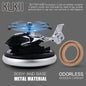 Unscented car ornaments DIY perfume solar rotating propeller helicopter air freshener decorations accessories interior dashboard