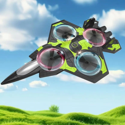 EPP Foam Remote Control Foam Fighter RC Drones Rechargeable Glider Flying Helicopter Toy Portable with Light RC Hobby Jet Plane