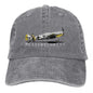 Airplane Lover Multicolor Hat Peaked Men Women's Cowboy Cap BF 109 Baseball Caps Personalized Visor Protect Hats