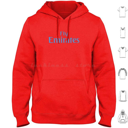 Fly Hoodie Cotton Long Sleeve Flight Plane Fly Etihad Logo Airways Fly Better Uni Emirates American Travel