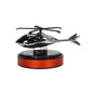 Helicopter Shaped Car Fragrance Diffuser Solar Rotating Feature Delicate Touch for Trendy Vehicle Interiors