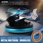 Unscented No fragrance DIY Perfume diffuser helicopter car air freshener solar power rotating decoration ornament dashboard men