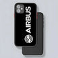 Airbus Logo Phone Case Matte Transparent Back For IPhone 16 15 14 13 12 11 Pro Max X XR XS Plus Cover