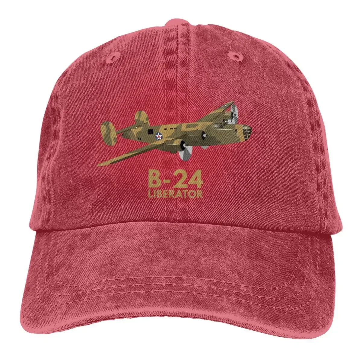 B-24 Liberator WW2 Heavy Bomber Baseball Caps Peaked Cap Airplane Lover Sun Shade Cowboy Hats for Men Trucker Dad Hat
