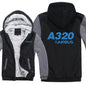 Airbus A320 Hoodies Men Fashion Coat Pullover Fleece Liner Jacket Plane Pilot 320 Airbus Sweatshirts Hoody