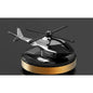 Solar Power Helicopter Air Fresh Cystal Solar Energy Plane Diffuser Spinning Helicopter Perfume