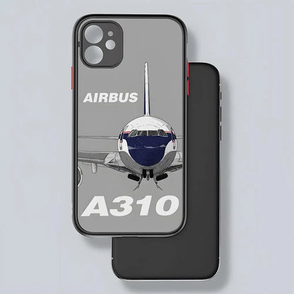 Airbus Logo Phone Case Matte Transparent Back For IPhone 16 15 14 13 12 11 Pro Max X XR XS Plus Cover