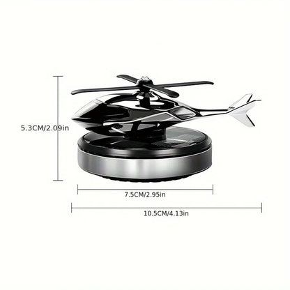 Helicopter Styling Solar Car air freshenerDecorative Aromatherapy Car interior accessories Propeller rotary perfume diffuser