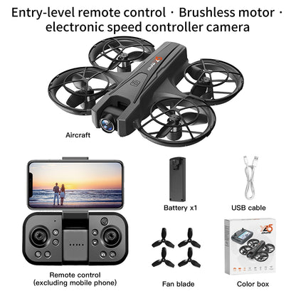 2025 YL05 Drone 8K HD Camera Screen Remote Control Brushless RC Helicopter 360° Flip Quadcopter Dron RC Toys Gift For Kid Boy