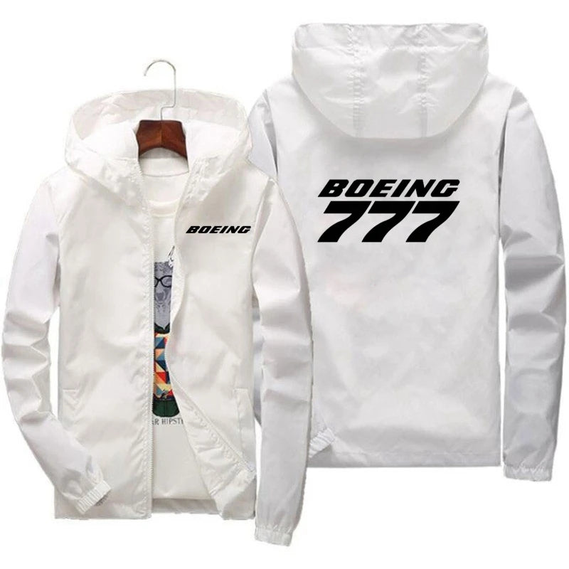 New Mens Hoodies Boeing 737 777 767 Print Men Coat Casual Jogging Thin Jacket Harajuku Zipper Hoodies Sweatshirts