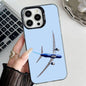 B-BoeingS 777 Top Airplane  Phone Case For iPhone 17,16,15,14,13,12,11,Pro,Max,Plus,E,Air,Mini Black IMD Cover