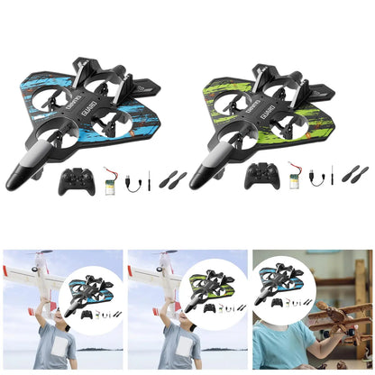 Foam Remote Control Airplane Stunt Roll Lightweight Gifts for Kids Boys Waterproof with Colorful Lights 6 Channels EVA Aircraft