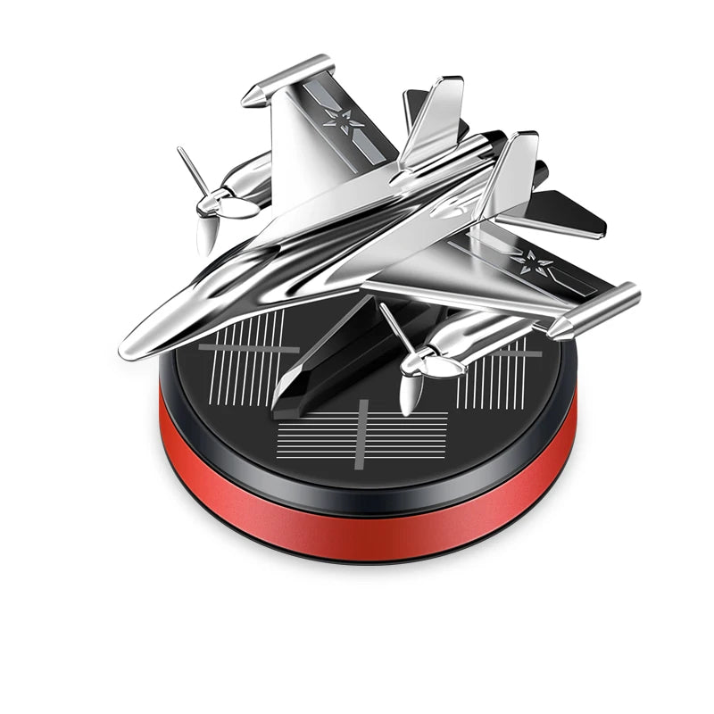 Luxury Aluminum Alloy Rotating Helicopter Car Ornament Creative Aircraft Home Gift Decoration For Gifts