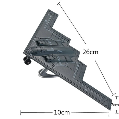 1:200 Creative Military Series Building Blocks The B2 Ghost Stealth Bomber Fighter Model Home Decor Toys For Kids Christmas Gift