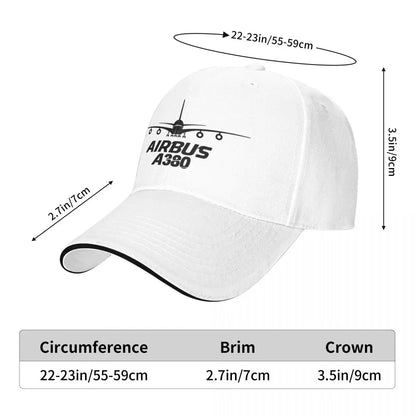 Airbus A380 Baseball Caps Activities Snapback Hat Men Women Hats