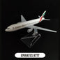 Metal Aircraft Replica Emirates Airlines A380 B777 Airplane Diecast Model Aviation Plane Collectible Toys for Boys