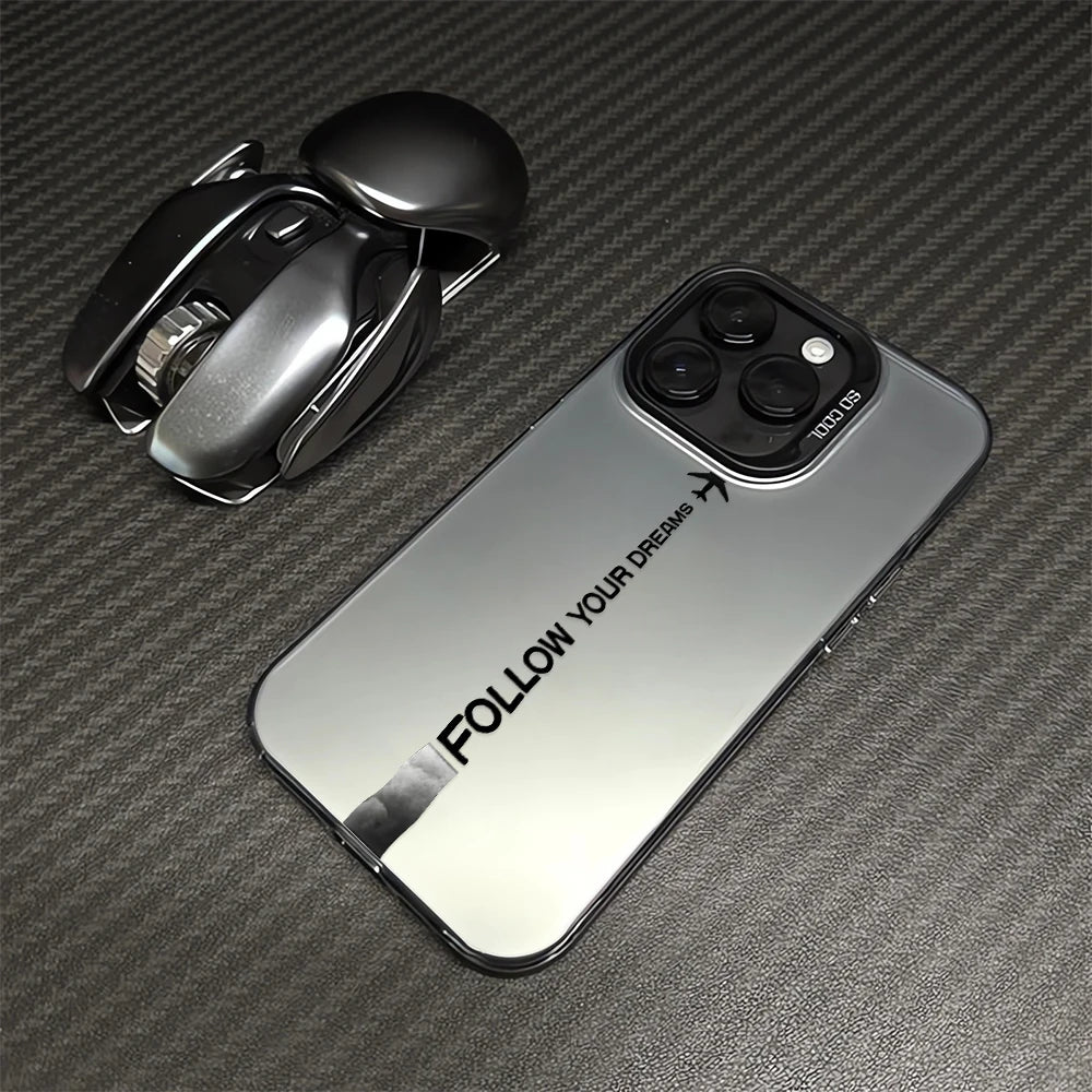 Airplane Route Design Hard Cover For iPhone 15 16 Pro Max 14 13 12 11 16E XS XR 7 8 Plus SE 2020 Matte Shockproof Phone Case