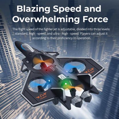 JJRC H130 Remote Control Aircraft Children's Fighter Glider Foam Stunt Drone Boy Toy 2.4G Four Axle Aircraft