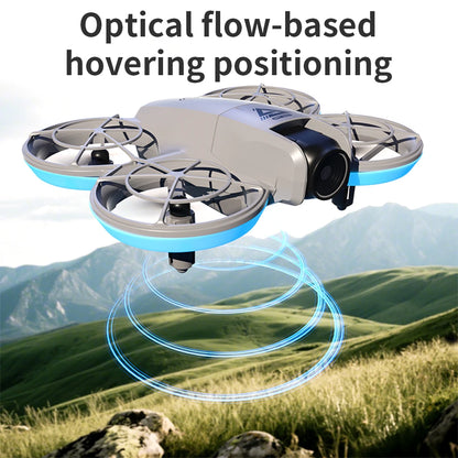 E69 Mini Drone Professional 8K Camera with WiFi FPV UAV Screen Remote Control and Obstacle Avoidance Quadcopter Kid Toy
