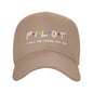 Friends Pilot I'll Be There For You Baseball Cap Men Women Adjustable Fighter Airplane Aviation Dad Hat Summer Snapback Caps