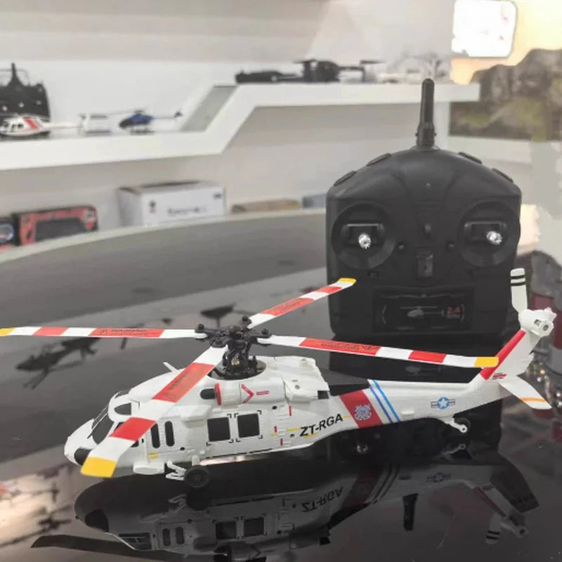 New Wltoys K270 4 Channel 4-Paddle Ailerless Brushless Motor Optical Flow Positioning Remote Control Helicopter Toy Boys Gift