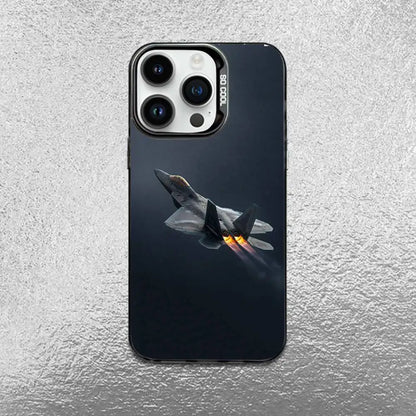 Fighter Plane Poster F-22 raptor Phone Case For iPhone