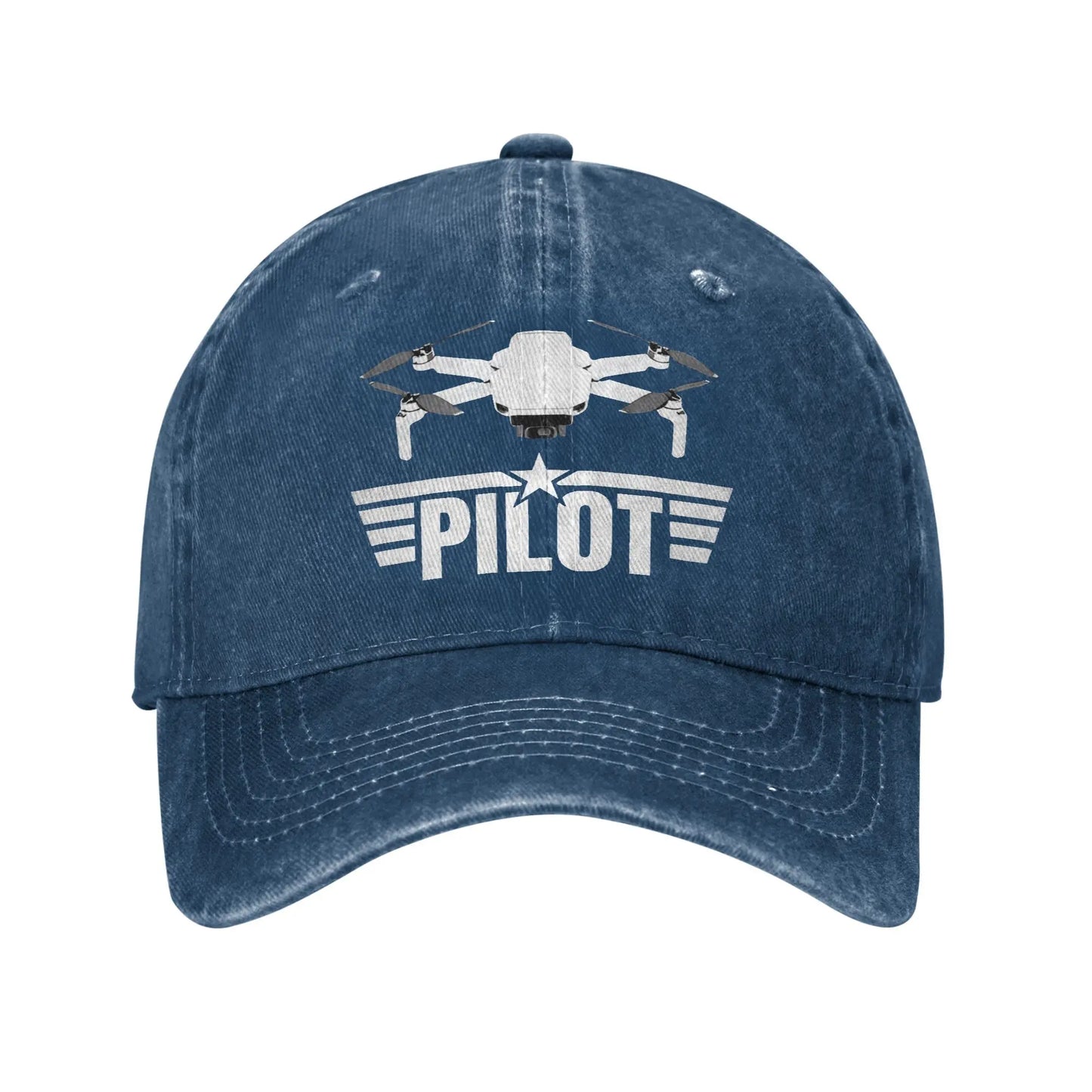 Drone Pilot for Quadcopter Men Women Baseball Caps FPV Racing Pilot Distressed Washed Hats Vintage Outdoor Travel Gift Sun Cap