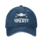 Drone Pilot for Quadcopter Men Women Baseball Caps FPV Racing Pilot Distressed Washed Hats Vintage Outdoor Travel Gift Sun Cap