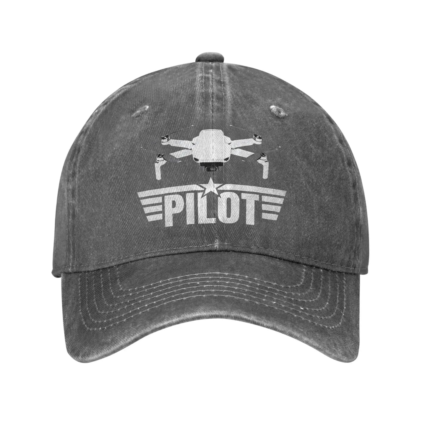 Drone Pilot for Quadcopter Men Women Baseball Caps FPV Racing Pilot Distressed Washed Hats Vintage Outdoor Travel Gift Sun Cap