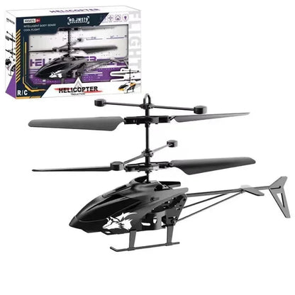 Aircraft Gesture Sensor Control Aircraft Flight Helicopter Luminous Children's Toys