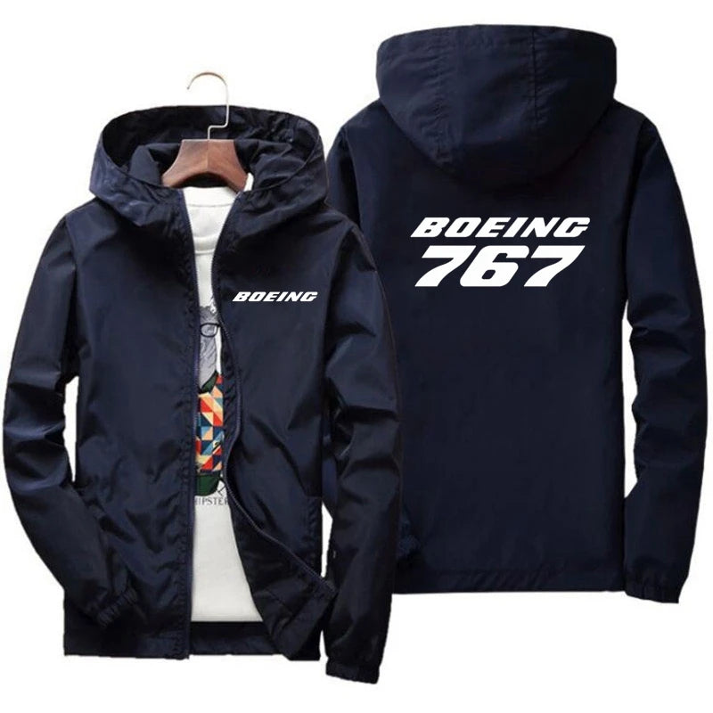 New Mens Hoodies Boeing 737 777 767 Print Men Coat Casual Jogging Thin Jacket Harajuku Zipper Hoodies Sweatshirts