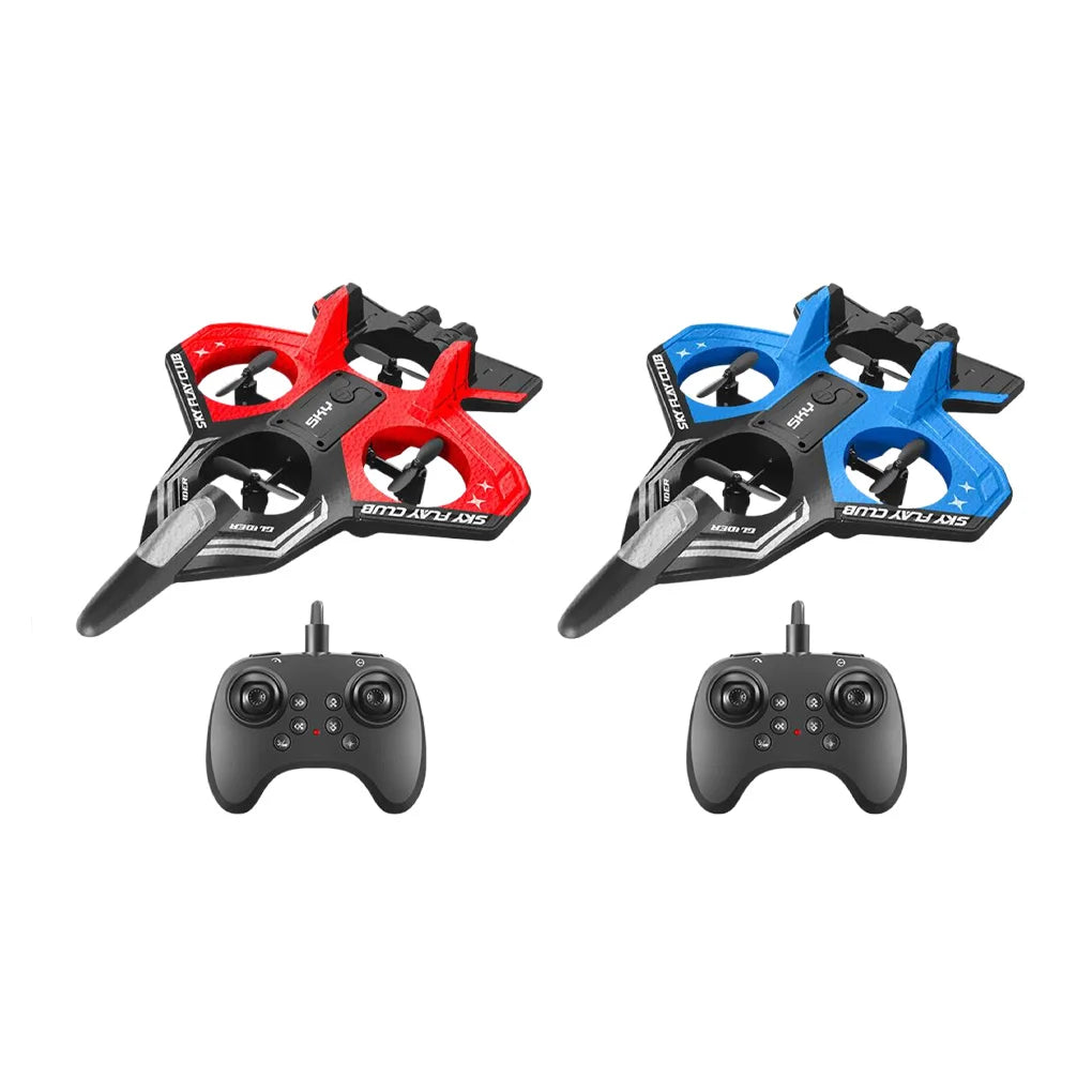 YP3 Glider RC Drone with Light Flying Helicopter RC Hobby Jet Plane 2.4G Stunt Remote Control Foam Fighter Airplane Toy Drone