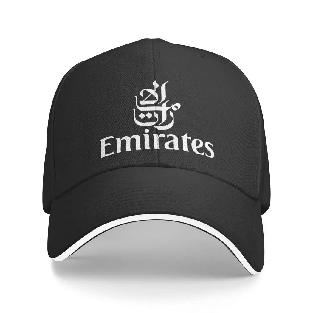 NEW Emirates Hats Hip Hop Hat Cotton Baseball Cap Custom Adjustable Trucker Hat for Men & Women